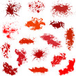 Vector: Different spots vector Different spots vector