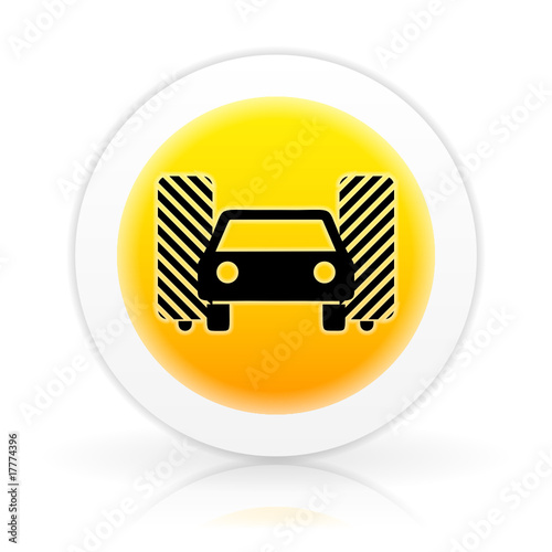 Vektor: button v4 autowaschstrasse button v4 autowaschstrasse