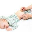 Little baby get an injection Little baby get an injection