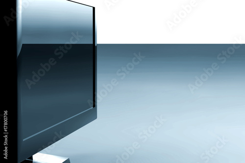 TV Background 3D Render