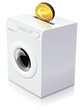 Investir en euros dans un lave-linge (reflet)