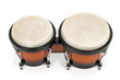 Bongos isolated on white