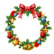 Vector: Christmas wreath Christmas wreath