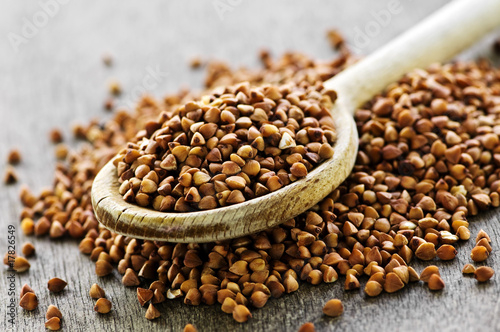 Photo: Buckwheat grain Buckwheat grain