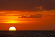 Sonnenuntergang an der Nordsee
