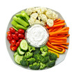 Photo: Vegetables and dip Vegetables and dip
