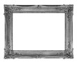 silver frame with cliping path silver frame with cliping path