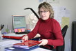 Assistante dans un bureau