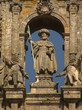 Estatua de Santiago en su Catedral (a 60 metros de altura) Estatua de Santiago en su Catedral (a 60 metros de altura)