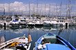 Port d'Antibes dans les Alpes maritimes en France