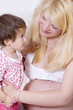 pregnant woman with little girl pregnant woman with little girl