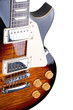 electric guitar isolated on white background