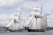 Goélettes en rade de Brest Goélettes en rade de Brest