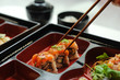 Scatola bento cucina giapponese