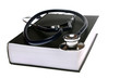 Stethoscope on book