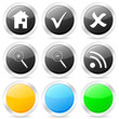 internet circle icon set 3