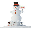 Snowman 2010 vs snowman 2009