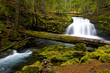 Waterfall - Water Cascading over Rocks