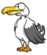 canvas print picture - Seagull