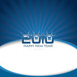 Abstract background. 2010 Happy new year! Vector.