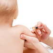 Little baby get an injection Little baby get an injection