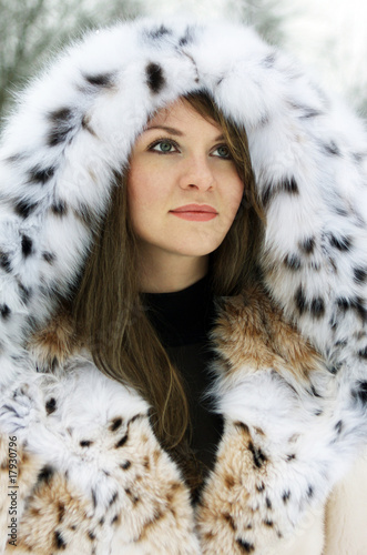 Photo: Lady in fur Lady in fur