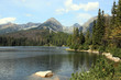 Strbske Pleso lake in the Tatra mountains, Slovakia Strbske Pleso lake in the Tatra mountains, Slovakia
