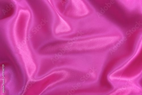 Photo: Pink satin background. Pink satin background.