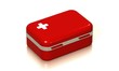 Illustration: Erste Hilfe Kasten 3D Erste Hilfe Kasten 3D