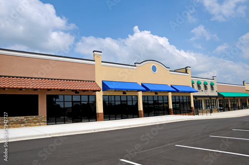 Photo: New Strip Mall New Strip Mall