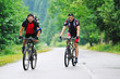 friendship and travel on mountain bike