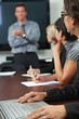 People on business training People on business training
