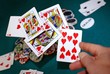 quinte flush royale à coeur - poker