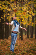 autumn women smile