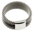 bague fantaisie cuir métal fond blanc bague fantaisie cuir métal fond blanc