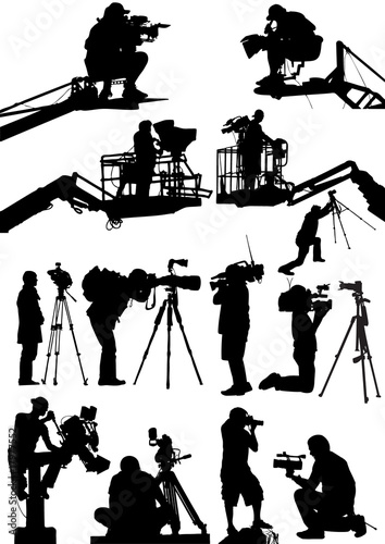 Vector: Cameraman Collection Cameraman Collection