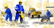 ouvrier au marteau piqueur 3