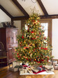 christmas tree and gifts