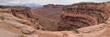 panoramic view ar canyonland national park