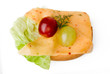 Foto: Käsebrot mit Trauben Käsebrot mit Trauben