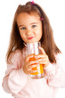 Girl with juice