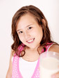 Girl smiling