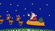 Weihnachtsmann auf Tour