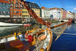 Nyhavn (new Harbor) in Copenhagen, Denmark.