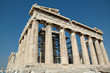 Ancient Greek temple Parthenon in Athenes