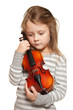Child with violin