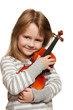 Child with violin