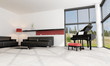luxury interior with grand piano luxury interior with grand piano