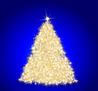 goldener Weihnachtsbaum goldener Weihnachtsbaum