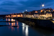 dusk over the picturesque fishing village of Pittenweem; dusk over the picturesque fishing village of Pittenweem;